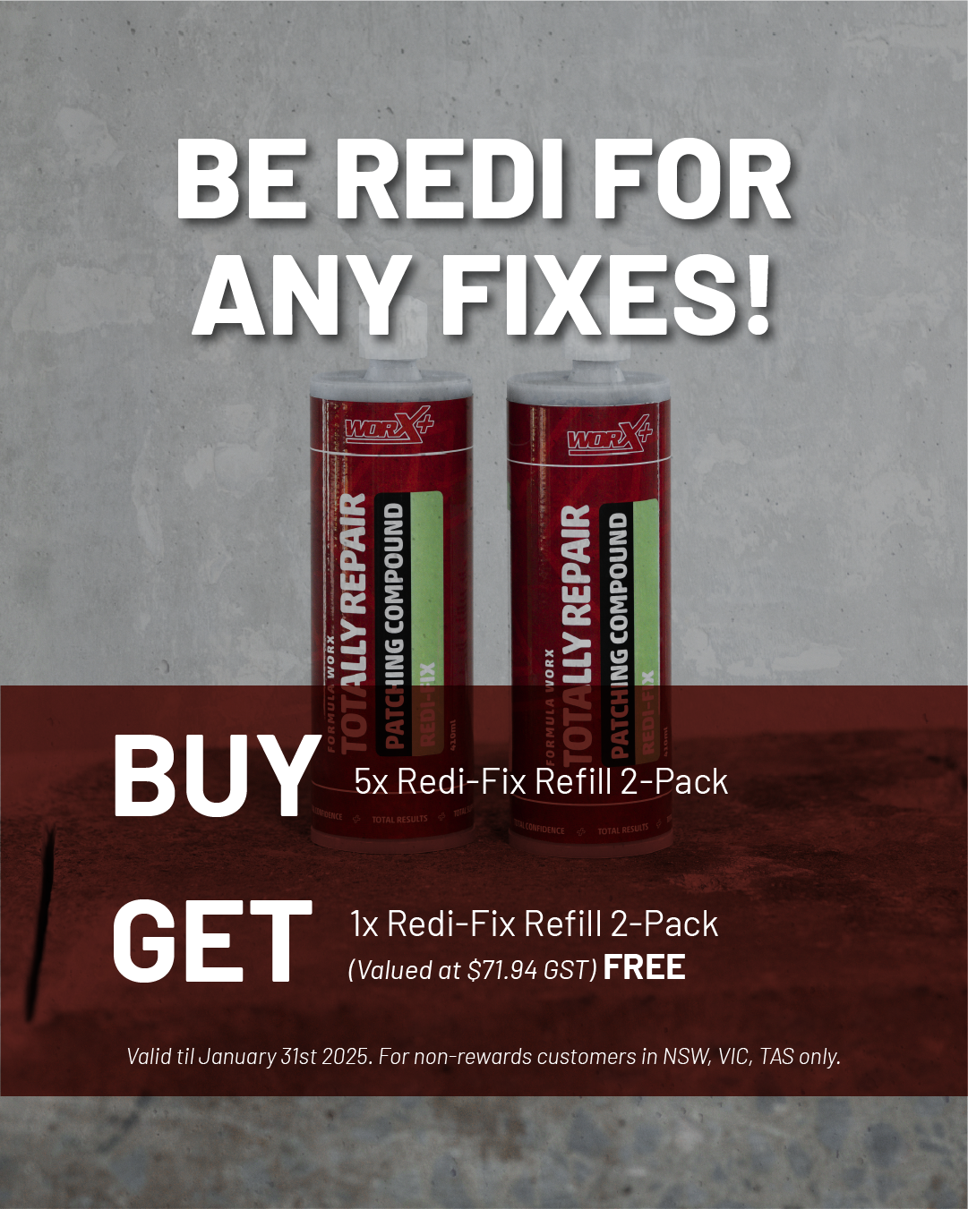 Be Redi For Any Fixes Deal